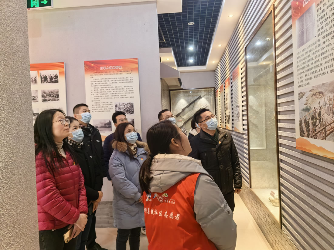 2024年1月，兴华港口党支部和广西广源物流党支部共建参观碧溪革命传统教育馆